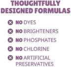 Plant-based Laundry Detergent Free from Dyes and Brighteners, Lavender, 54 Fl Oz