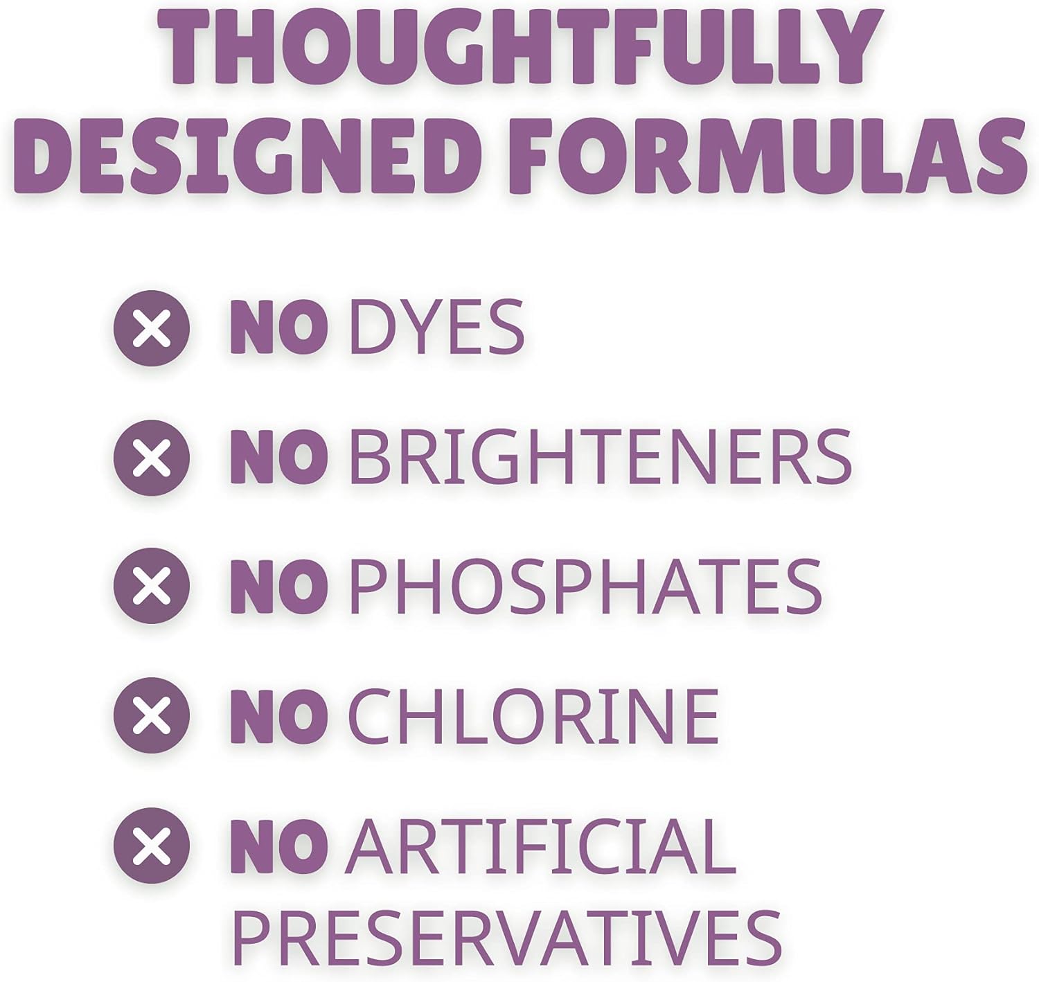 Plant-based Laundry Detergent Free from Dyes and Brighteners, Lavender, 54 Fl Oz