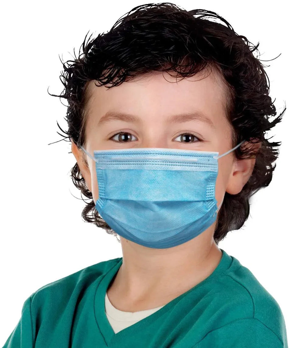 50/100/200pcs Child Disposable Face Masks Kids Filter 3 Layer Ply mask Children Non-wove Anti-dust mask Sanitary mascarillas