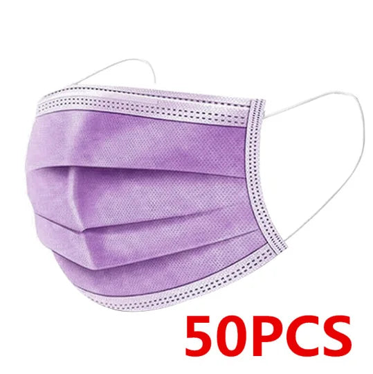 50/100/200pcs Child Disposable Face Masks Kids Filter 3 Layer Ply mask Children Non-wove Anti-dust mask Sanitary mascarillas