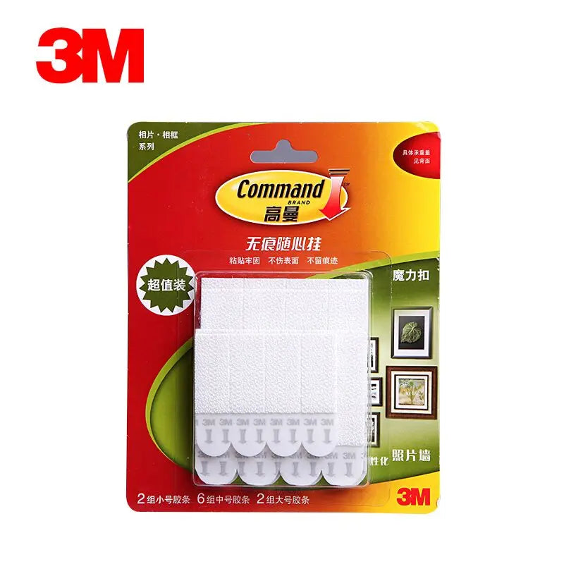 3M Command Picture hanging Strips Damage Free Hanging Picture Hangers, No Tools Wall Hanging Strips for Home Decor