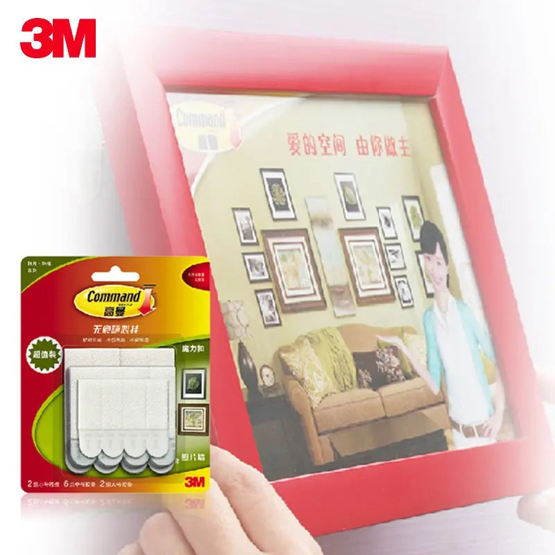 3M Command Picture hanging Strips Damage Free Hanging Picture Hangers, No Tools Wall Hanging Strips for Home Decor