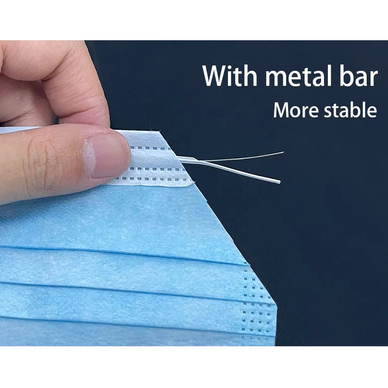 50/100/200pcs Child Disposable Face Masks Kids Filter 3 Layer Ply mask Children Non-wove Anti-dust mask Sanitary mascarillas