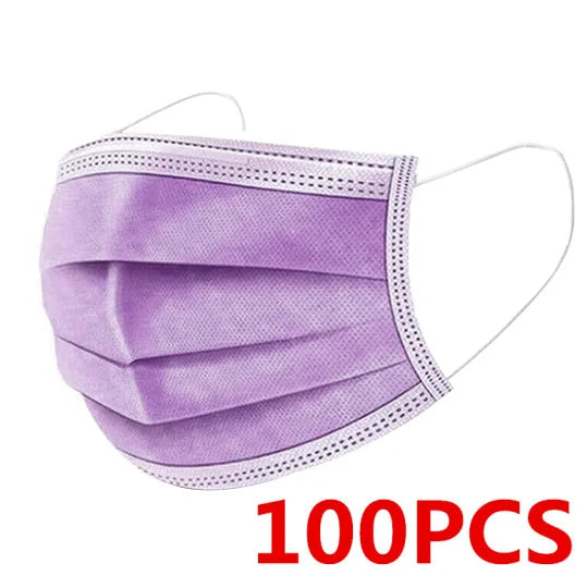 50/100/200pcs Child Disposable Face Masks Kids Filter 3 Layer Ply mask Children Non-wove Anti-dust mask Sanitary mascarillas