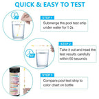 16 In 1 Drinking Water Test Kit Strips Home Water Quality Test Swimming Pool Spa Water Test Strips Nitrate Nitrite PH Hardness