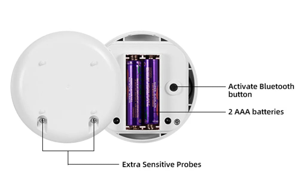 Fuers Water Leakage Detector Smart Home Alarm Tuya Smart Water level Sensor Home Alarm System Water Leak Security Alarm System