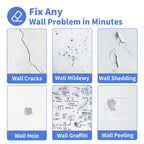 100g Multipurpose Putty Paste Strong Coverage Professional Renovation Paste with Scraper for Wall Surface