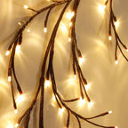 Outdoor Lighting Light String Solar Tree and Vine Lamp 96LED Tree Branches Light Waterproof Garland Home Decorative Lights
