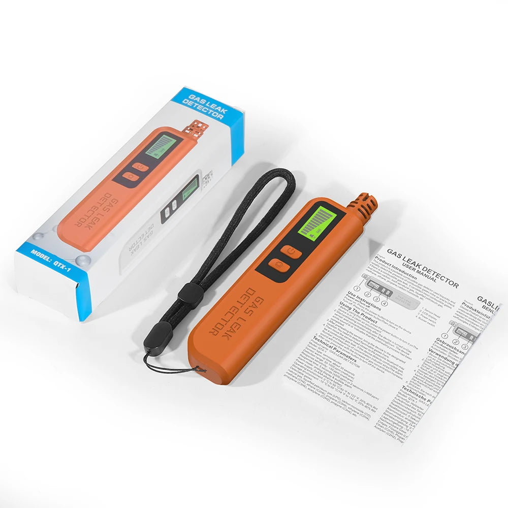 2025 Newest Combustible Gas Leak Sensor Detector Natural Gas  Methane Gas Leak Detector CO CH4 C2H4 C3H6 C3H4 C2H2 Gas Analyzer