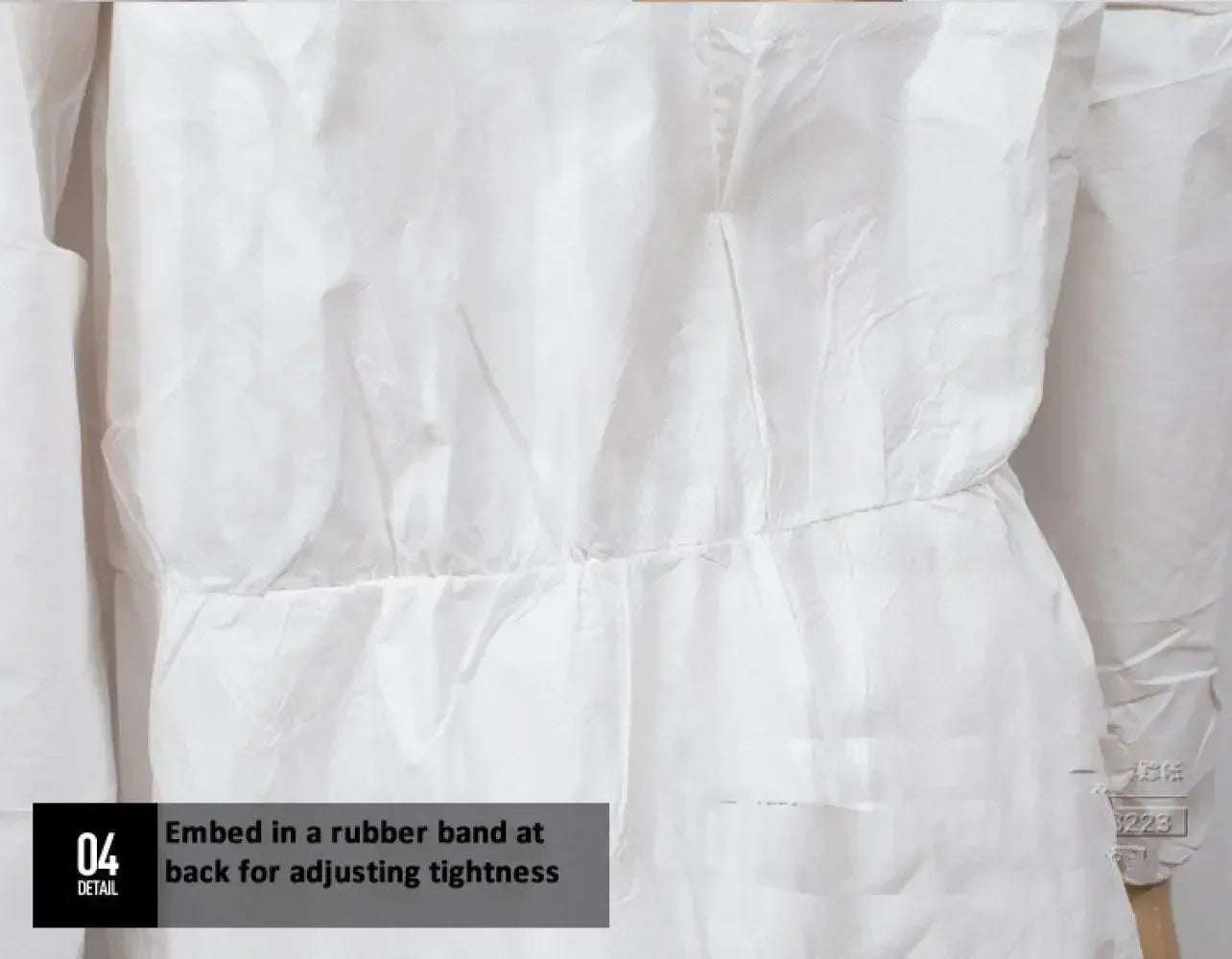 Disposable Breathable Dustproof Water Oil Resistant Work Safety Overall Anti Dust Spary Painting Decorating Labour Coverall Suit