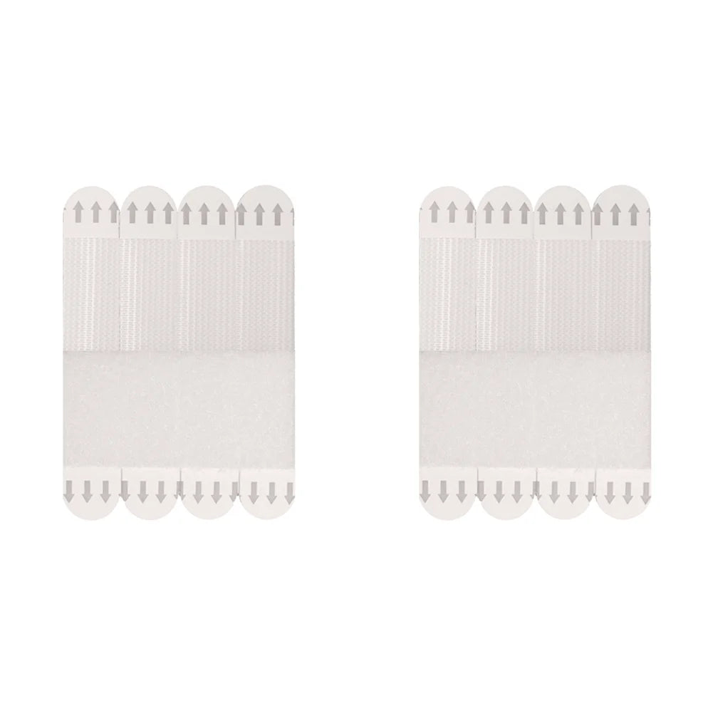 12-36 Pairs White Tape Damage-Free Picture&Frame Hanging Strips Wall Sticker Hook Value Pack Picture Hanging Strips DIY Stickers