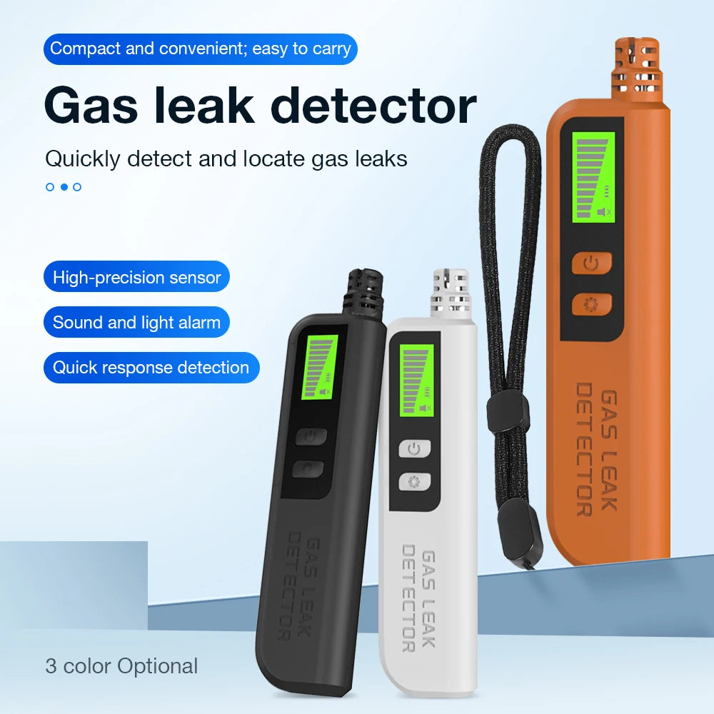 2025 Newest Combustible Gas Leak Sensor Detector Natural Gas  Methane Gas Leak Detector CO CH4 C2H4 C3H6 C3H4 C2H2 Gas Analyzer