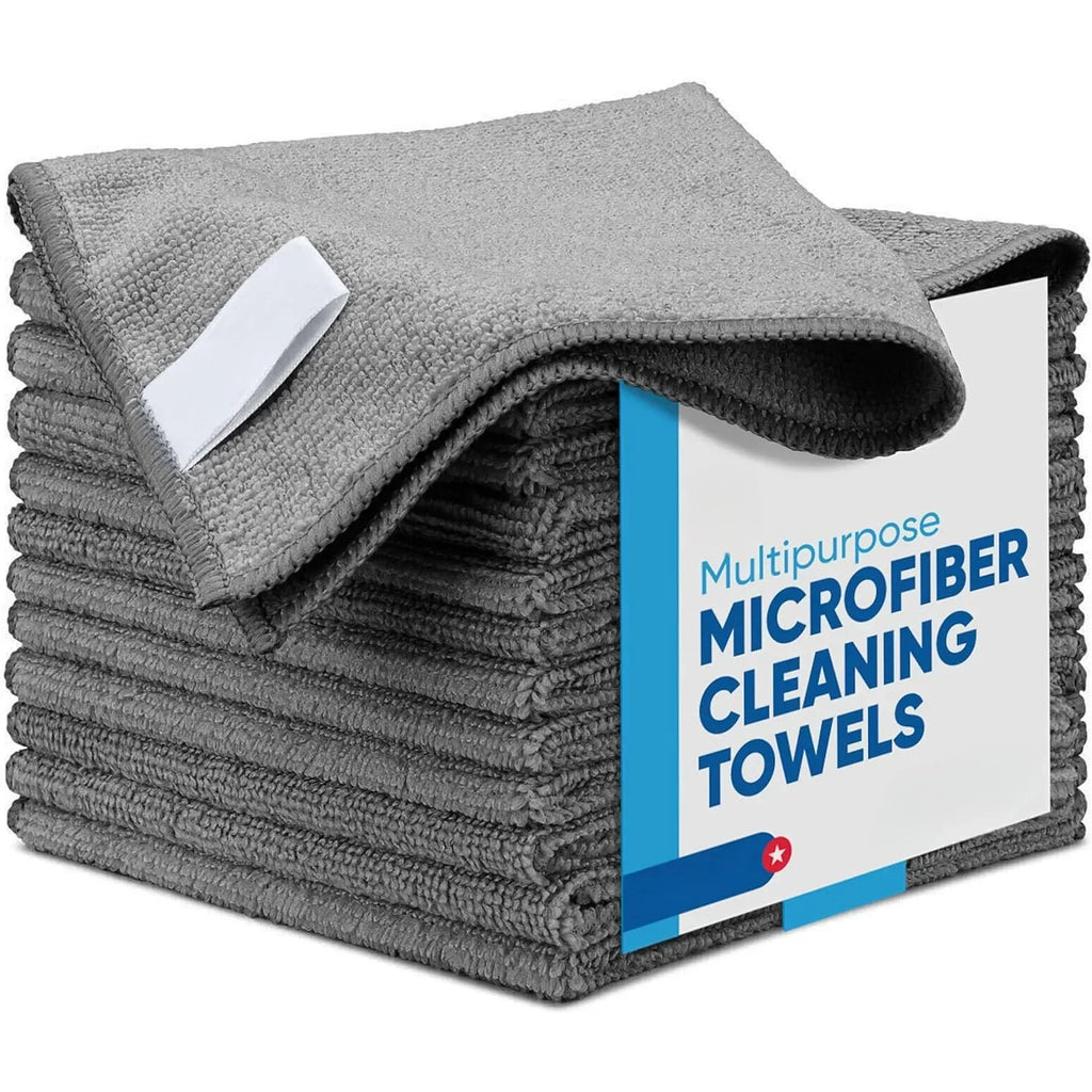 Thicken Microfiber Cleaning Cloths Lint Free Microfiber Cleaning Towel Cloths Reusable Cleaning Towels Absorbent for Car Window