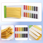 80 Strips Professional 1-14 ph Litmus Paper Ph Test Strips Water Cosmetics Soil Acidity Test Strips with Control Card