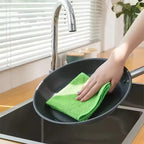 20/10/5pcs Microfiber Cleaning Cloth, Dishwashing Cloth Household Rag Kitchen Bathroom Cleaning Towel Durable Absorbent Towel