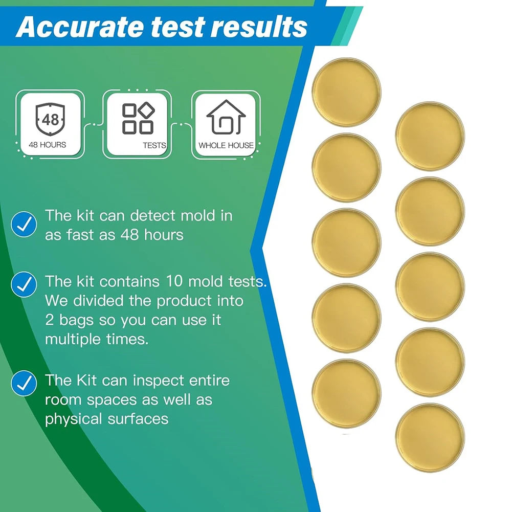 For Mold Testing Kit Home DIY For Mold Testing HVAC System Kit Detector For MOLD Testing Kit Test Measurement Inspection