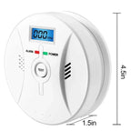 Carbon Monoxide Smoke Detector, CO and Smoke Alarm, Combination CO Alarm,Fire Alarm for Home and Kitchen