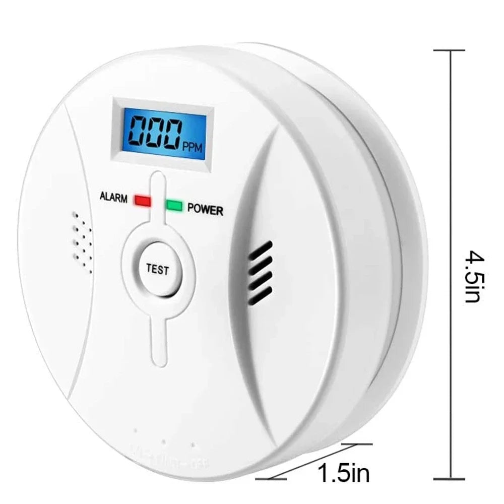 Carbon Monoxide Smoke Detector, CO and Smoke Alarm, Combination CO Alarm,Fire Alarm for Home and Kitchen