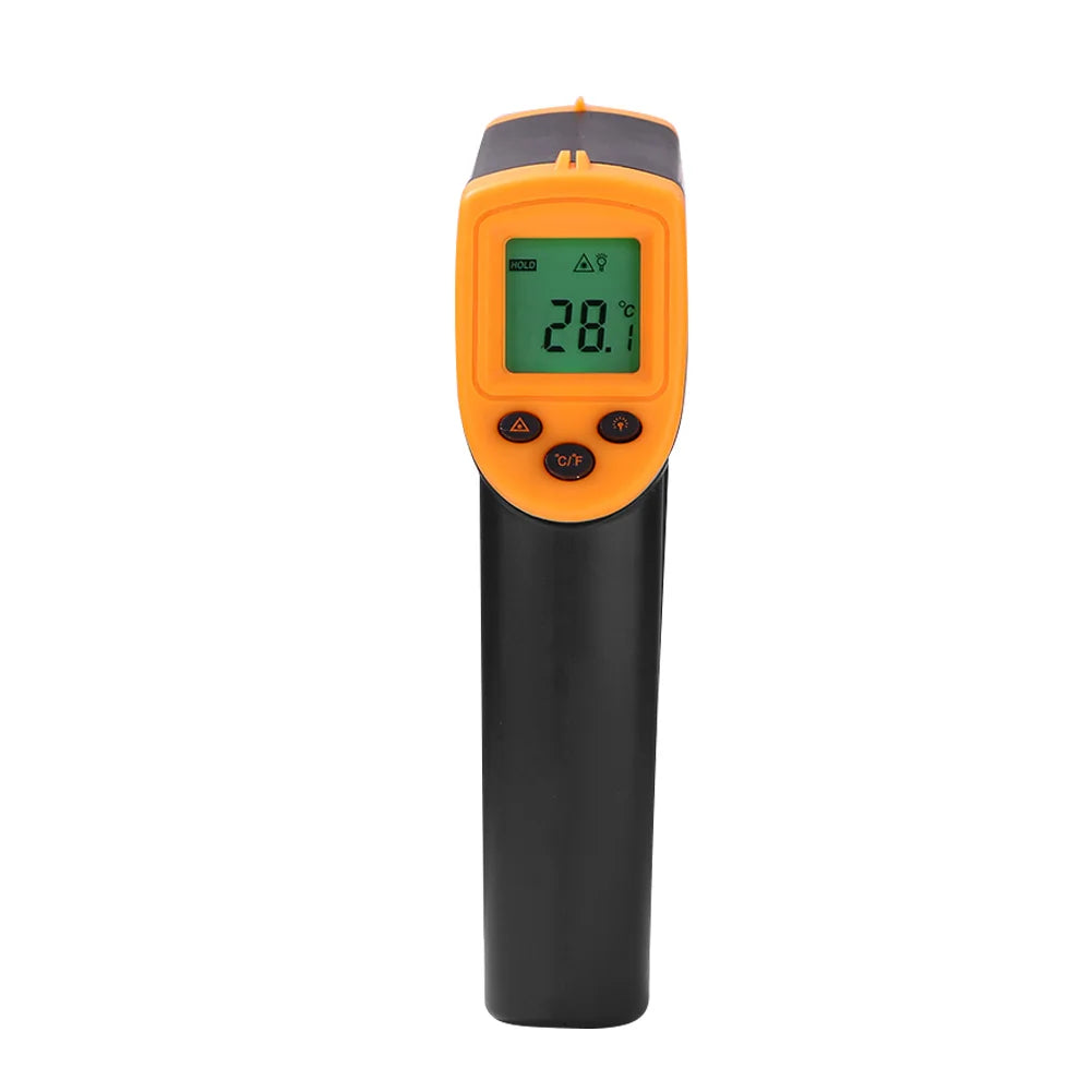Digital Infrared Thermometer -50~600℃ / -58~1122℉ Contactless Temperature Tester IR Laser Pyrometer LCD Non-Contact Pyrometer