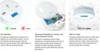 Carbon Monoxide Smoke Detector, CO and Smoke Alarm, Combination CO Alarm,Fire Alarm for Home and Kitchen