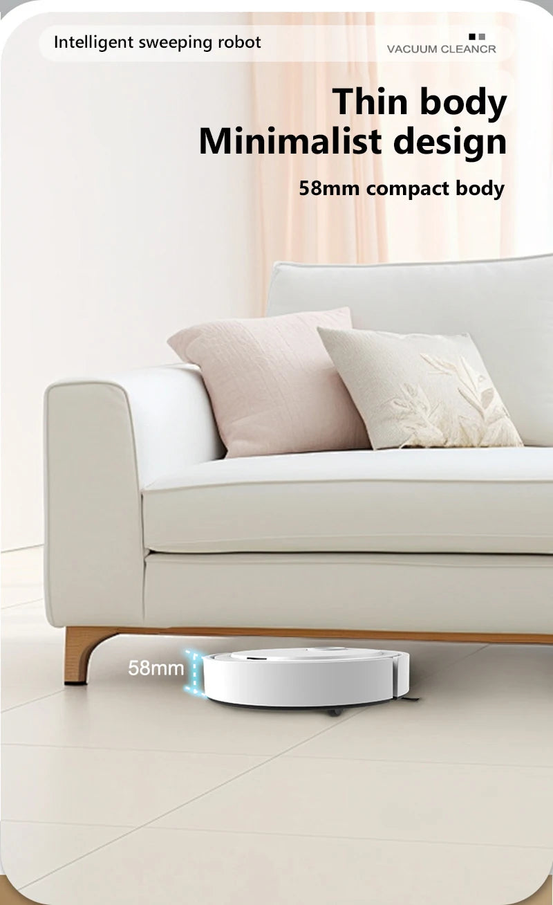 Xiaomi Smart Sweeping Robot 3-in-1 Smart Cleaner Household Rechargeable Fully Automatic Vacuum Cleaner 6000Pa Suction Pet Hair