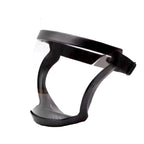 Full-Face Transparent Protection Mask with Adjustable Buckle - Reusable and Heat-Resistant Facial Shield for Safety in Work, Out