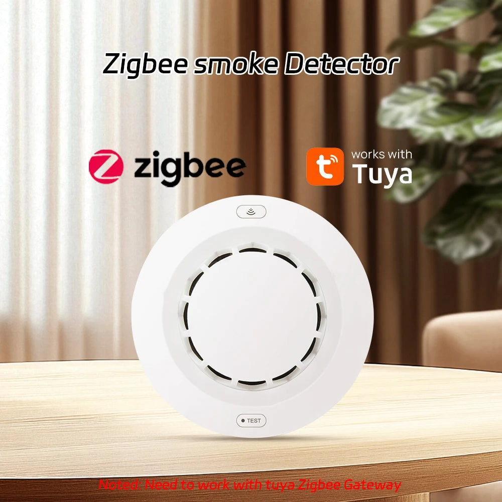 ZIgbee smoke alarm fire specific smoke detector  automatic fire alarm system warehouse hotel smoke detector Household  commercia