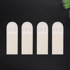 12-36 Pairs White Tape Damage-Free Picture&Frame Hanging Strips Wall Sticker Hook Value Pack Picture Hanging Strips DIY Stickers