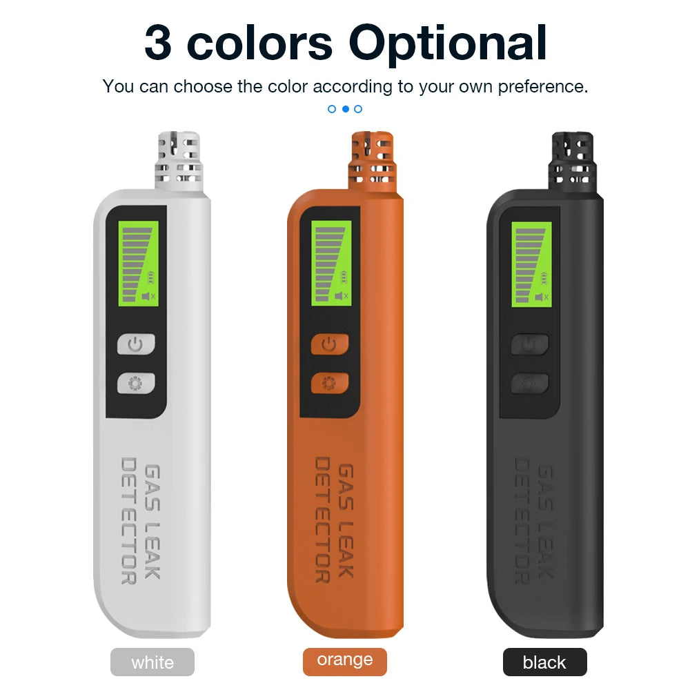 2025 Newest Combustible Gas Leak Sensor Detector Natural Gas  Methane Gas Leak Detector CO CH4 C2H4 C3H6 C3H4 C2H2 Gas Analyzer