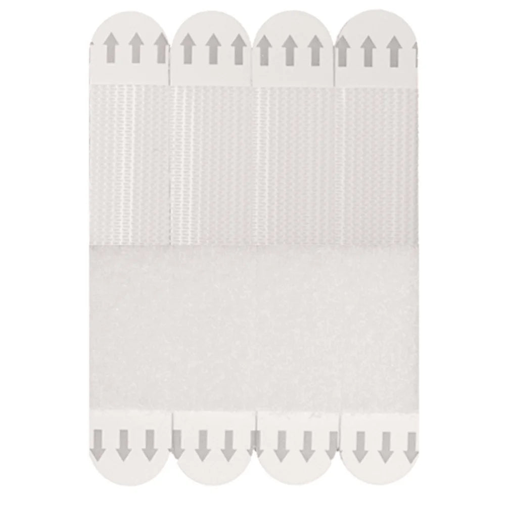 12-36 Pairs White Tape Damage-Free Picture&Frame Hanging Strips Wall Sticker Hook Value Pack Picture Hanging Strips DIY Stickers