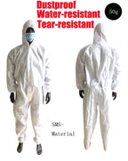 Disposable Breathable Dustproof Water Oil Resistant Work Safety Overall Anti Dust Spary Painting Decorating Labour Coverall Suit