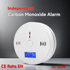 Carbon Monoxide Smoke Detector, CO and Smoke Alarm, Combination CO Alarm,Fire Alarm for Home and Kitchen