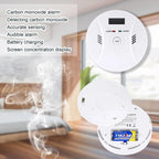 Carbon Monoxide Smoke Detector, CO and Smoke Alarm, Combination CO Alarm,Fire Alarm for Home and Kitchen