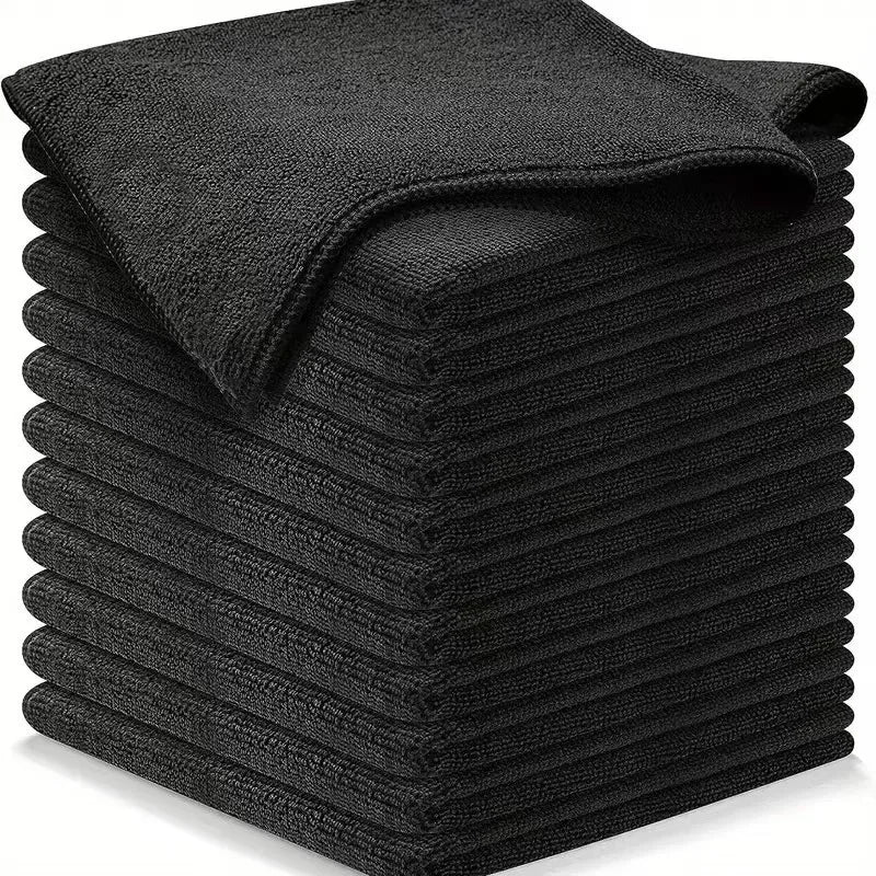 Thicken Microfiber Cleaning Cloths Lint Free Microfiber Cleaning Towel Cloths Reusable Cleaning Towels Absorbent for Car Window