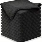 Thicken Microfiber Cleaning Cloths Lint Free Microfiber Cleaning Towel Cloths Reusable Cleaning Towels Absorbent for Car Window