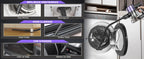 Cordless Vacuum Cleaner, 40Kpa/500W/45min 10 in 1 Powerful Stick Lightweight Vacuum Cleaner for Home Pet Hair/Hard Floor/Carpet