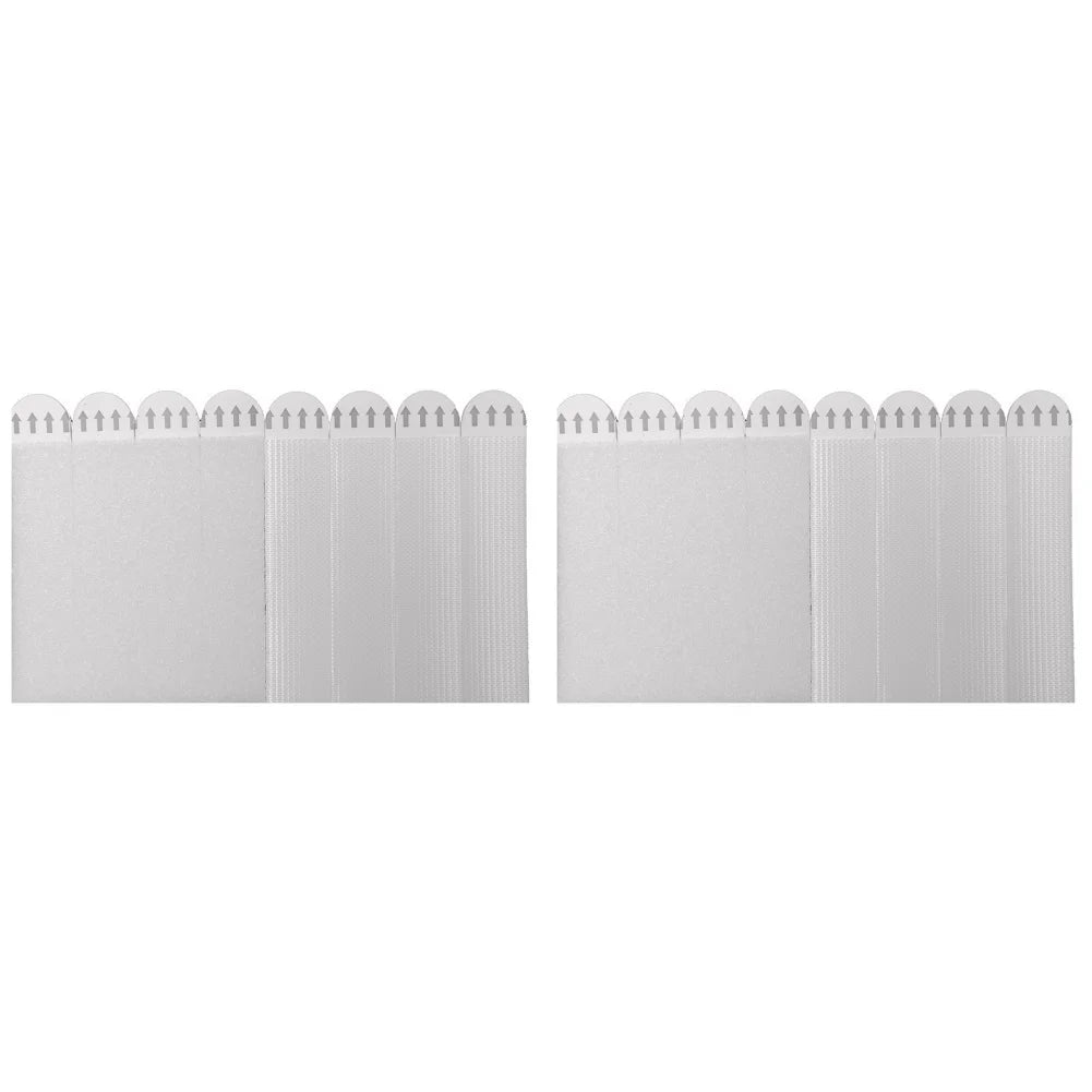 12-36 Pairs White Tape Damage-Free Picture&Frame Hanging Strips Wall Sticker Hook Value Pack Picture Hanging Strips DIY Stickers