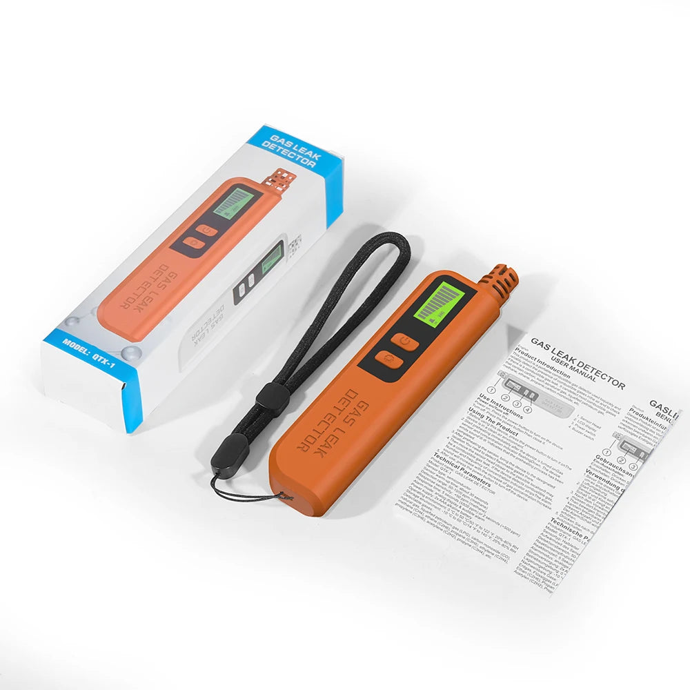 2025 Newest Combustible Gas Leak Sensor Detector Natural Gas  Methane Gas Leak Detector CO CH4 C2H4 C3H6 C3H4 C2H2 Gas Analyzer