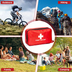 Portable Emergency Medical First Aid Bag Kit For Household Outdoor Travel Camping Equipment Medicine Survival