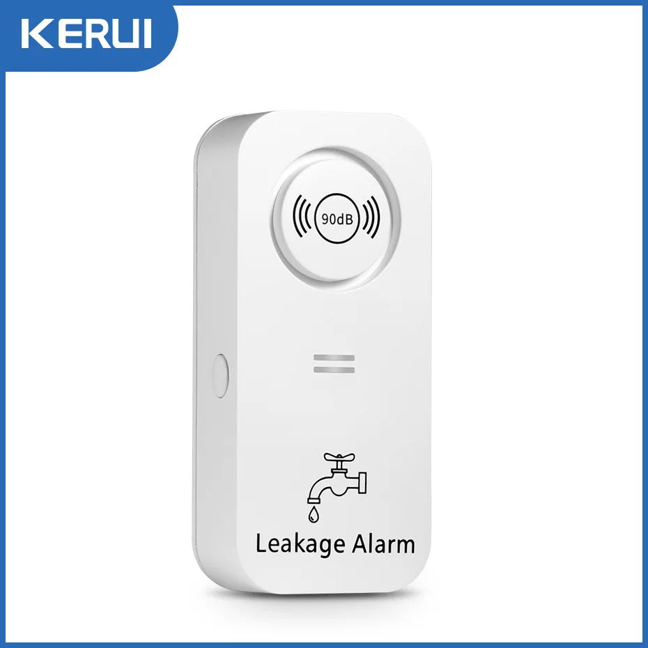KERUI Water Leak Detectors 1/2/3 Pack 90dB Alarm Sensor Sensitive Leak And Drip Alert For Kitchen Bathroom Wireless Easy to Use