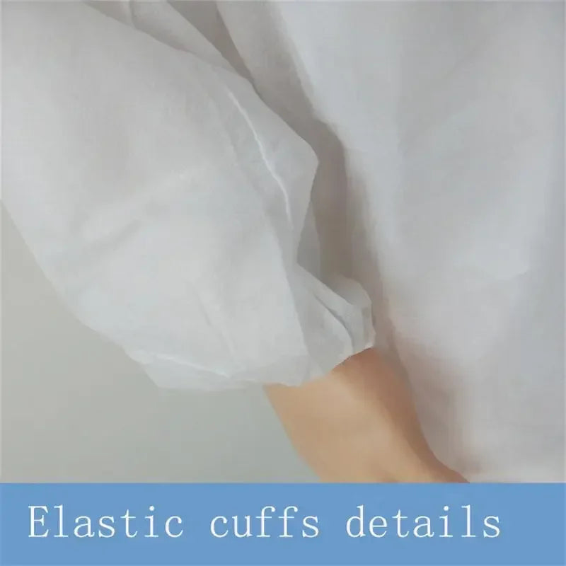 Disposable Breathable Dustproof Water Oil Resistant Work Safety Overall Anti Dust Spary Painting Decorating Labour Coverall Suit