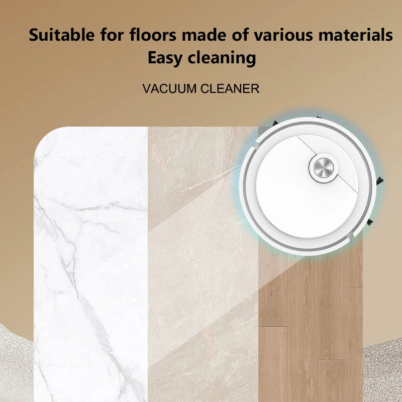 Xiaomi Smart Sweeping Robot 3-in-1 Smart Cleaner Household Rechargeable Fully Automatic Vacuum Cleaner 6000Pa Suction Pet Hair