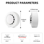 ZIgbee smoke alarm fire specific smoke detector  automatic fire alarm system warehouse hotel smoke detector Household  commercia