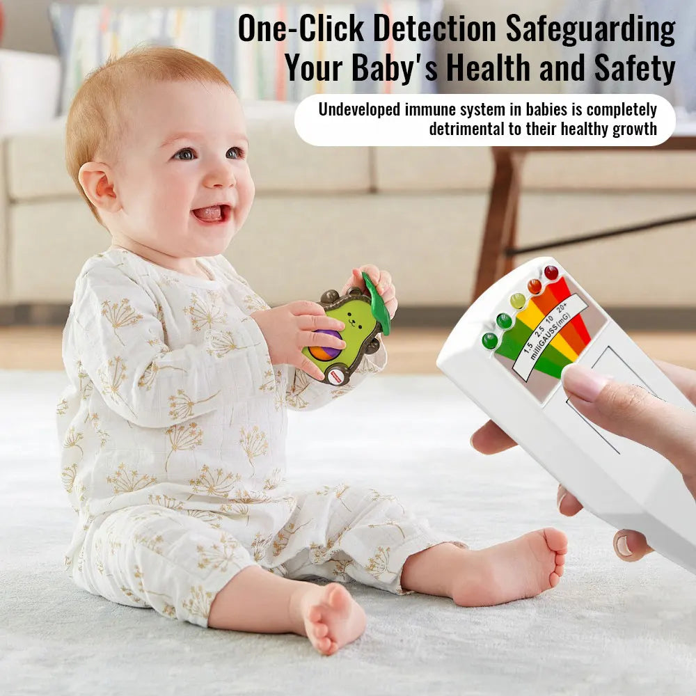 Professional Handheld EMF Meter Radiation Detector - Gauss Tesla Tester, Digital Dosimeter for Home/Industry