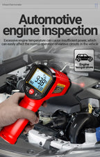ANENG TH202 Infrared Thermometer Non-contact -50~600℃ Digital Laser Temperature Meter LCD display Pyrometer Point Gun Tester