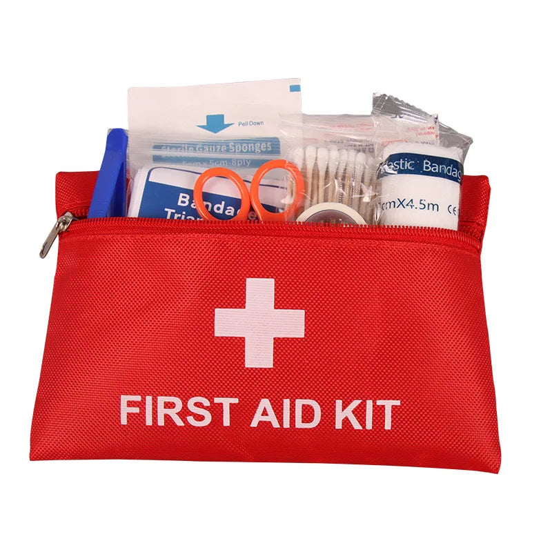 Portable Emergency Medical First Aid Bag Kit For Household Outdoor Travel Camping Equipment Medicine Survival