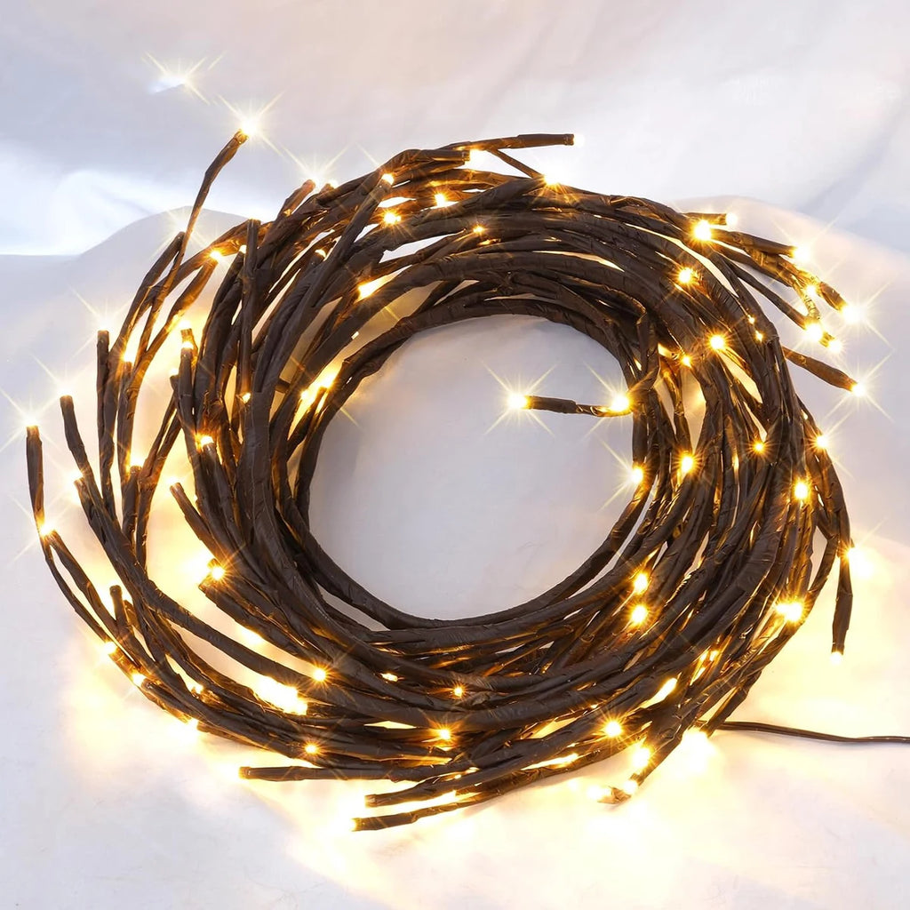Outdoor Lighting Light String Solar Tree and Vine Lamp 96LED Tree Branches Light Waterproof Garland Home Decorative Lights
