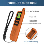 2025 Newest Combustible Gas Leak Sensor Detector Natural Gas  Methane Gas Leak Detector CO CH4 C2H4 C3H6 C3H4 C2H2 Gas Analyzer