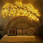 Outdoor Lighting Light String Solar Tree and Vine Lamp 96LED Tree Branches Light Waterproof Garland Home Decorative Lights