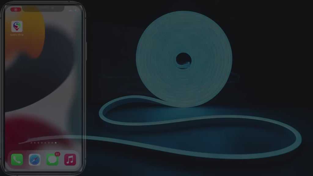 USB RGB Neon LED Strip 1M 2M 3M 5M WiFi 5V RGB Strip Work With Tuya App/Smart Life/Alexa for Game Home Neon Decor Lighting